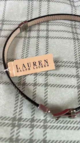 Ralph Lauren Belt Style Choker Necklace