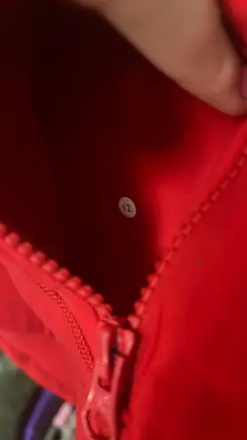 Lululemon Red Define Jacket