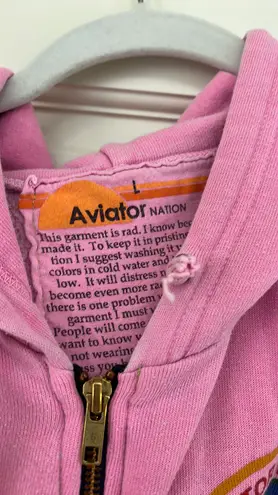 Aviator Nation PINK  ZIP