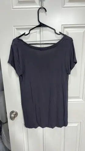 Cotton On Soft Gray V Neck