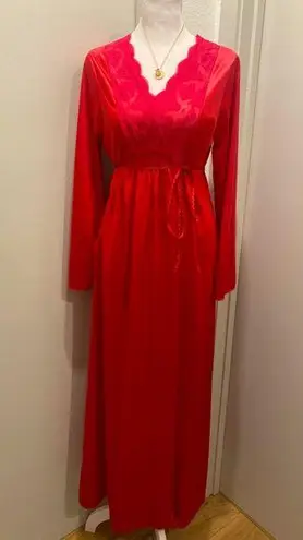 VTG Gilead 70s Fuchsia Hot Pink Deep V