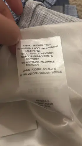 Alessandra Rich Button-embellished pleated checked wool-blend tweed mini skirt size IT 44