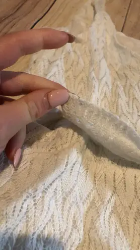 Bethany Mota Lace White Summer Dress