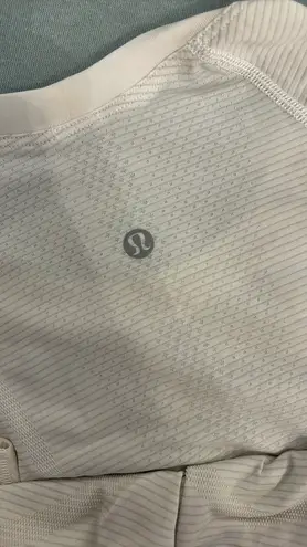 Lululemon White Swiftly Tech Long Sleeve