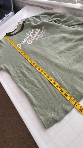 Canyon River Blues thermal shirt crewneck Pacific Coast Body Shop Sz large NWT