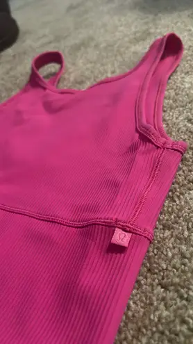 Lululemon Power Pivot Ribbed Tank