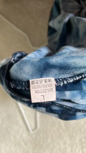 Dolce & Gabbana 😍🔥 The Cutest Blue Tye Dye One Shoulder Top