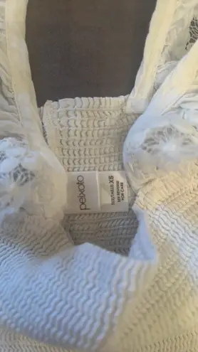 Peixoto lacy tank White Size XS