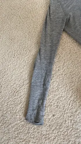 Lululemon Swiftly Tech Gray Long Sleeve