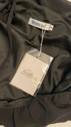 Venvam Vemvan blouse off shoulder sheer loose fit Sz med