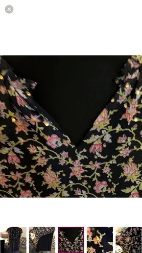 The Loft OVERSIZED FLOUNCE DRESS WITH GOLD METALLIC SPECKS