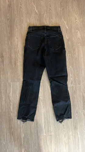 Abercrombie & Fitch Ankle Straight Jeans