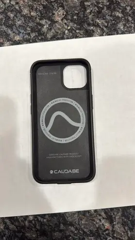 Caudabe iPhone 14 Phone Case Black