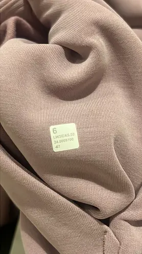 Lululemon Brushed Softstreme Half Zip ColourRose Blush