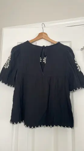 Old Navy Embroidered Blouse