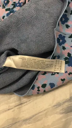 ZARA Off-The-Shoulder  Top Floral Crop