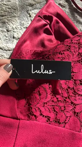 Lulus Red Mini Dress