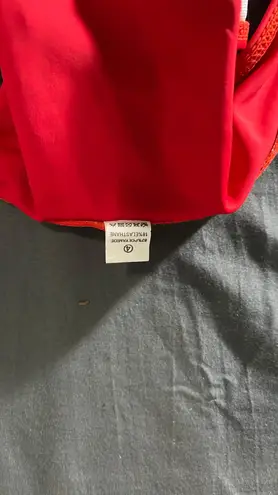 Red Thong Bikini Set Size L