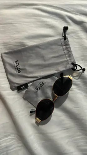 Sojos Gold Sunglasses