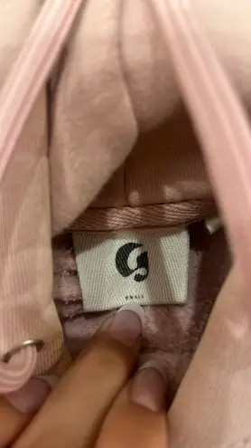 Glossier Hoodie Pink