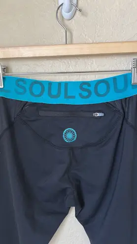 SoulCycle Black Cropped Leggings