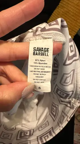 Savage Barbell Booty Shorts Box Squat