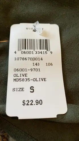 Windsor NWT Faux Suede Olive Green Mini Dress