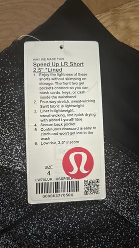 Lululemon Speed Short 2.5”