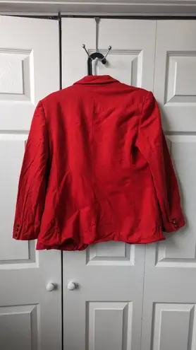 Pendleton red blazer jacket