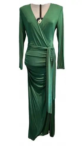 Alice + Olivia NWT  Green Maxi Dress Size 12