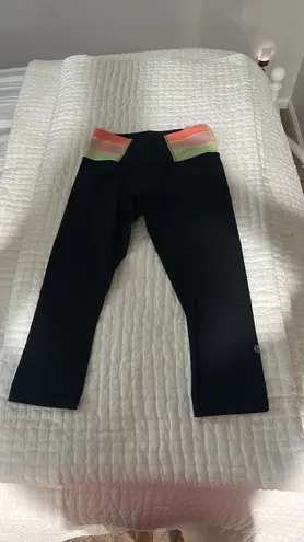 Lululemon Cropped Reversible Leggings