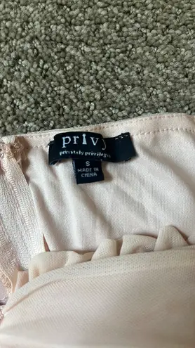 Privy Light pink Mini Dress