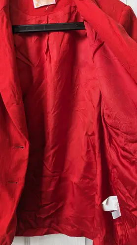 Pendleton red blazer jacket