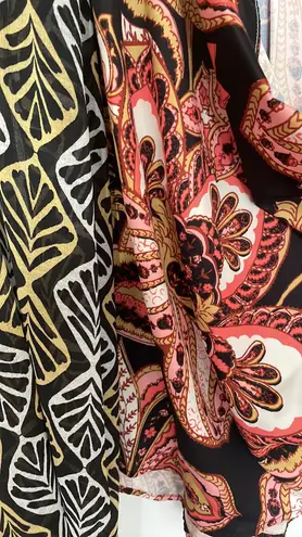 Free People Floral Pattern Flowy Top