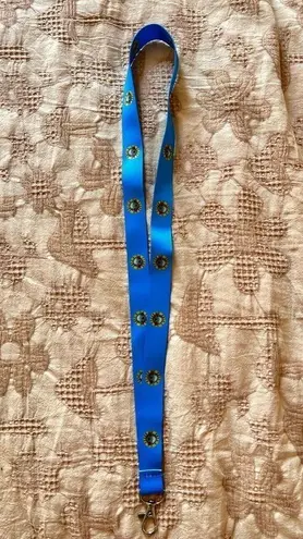 Official Guns N’ Roses Label Promo Lanyard Blue New and never Used slash axl