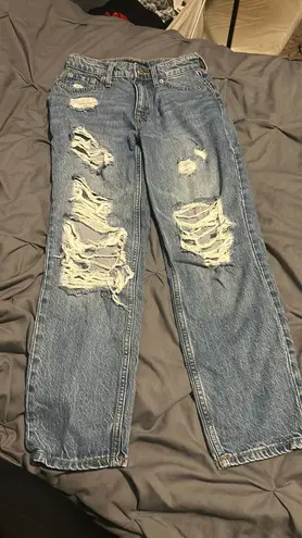 Aeropostale Ripped “Mom” Jeans