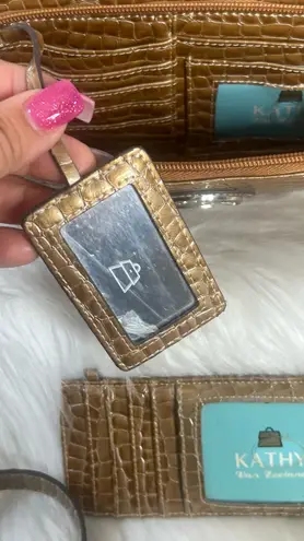 Kathy Van Zeeland Crossbody Bag with Matching Cardholder