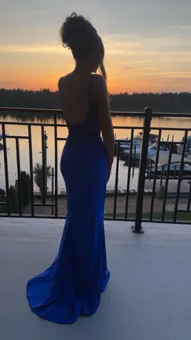 Royal Blue AMARRA Prom dress Size 0