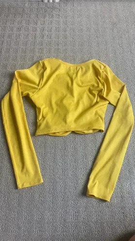 Target Athletic Long Sleeve Crop Top