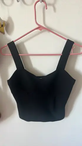 EXPRESS Ribbed Sweetheart Neckline Sweater Tank