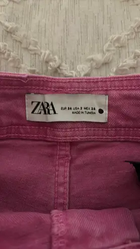 ZARA Pink Mom Jeans