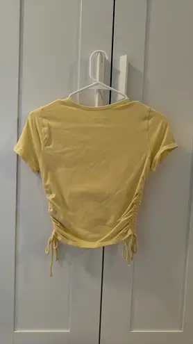 Hollister Yellow Baby tee