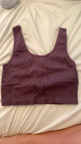 Forever 21 Purple sports top