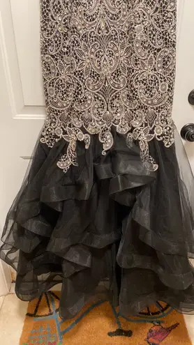 Aspeed strapless hand beaded gown