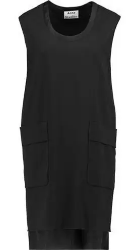 Acne Studios Palmer Crepe Viscose Dress Size US 4