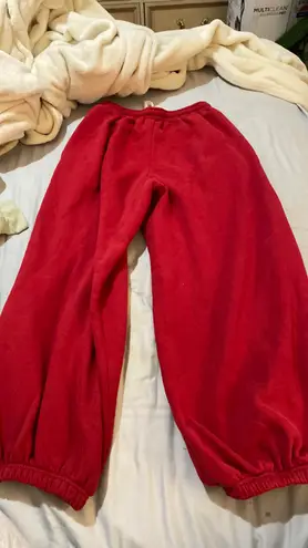 Urban Outfitters Red Sweatpants