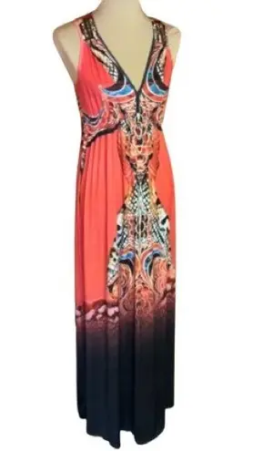 Venus bright sexy summer maxi dress