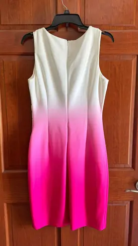 Calvin Klein Pink Ombré Dress