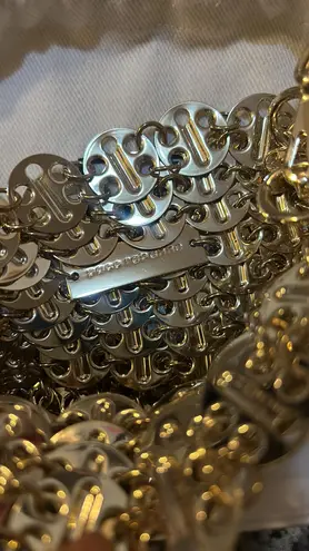 Paco Rabanne 1969 Faux Pearl Nano Embellished Shoulder Bag