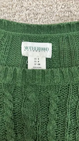 Motherhood Maternity Green long sweater 